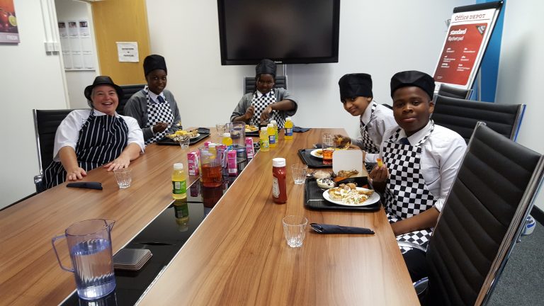 George Dixon Academy visits CityKitchen LIVE!