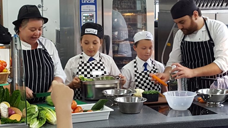 The Abbey Catholic Primary School visits our Development Kitchen