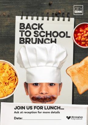 Back to school leaflet