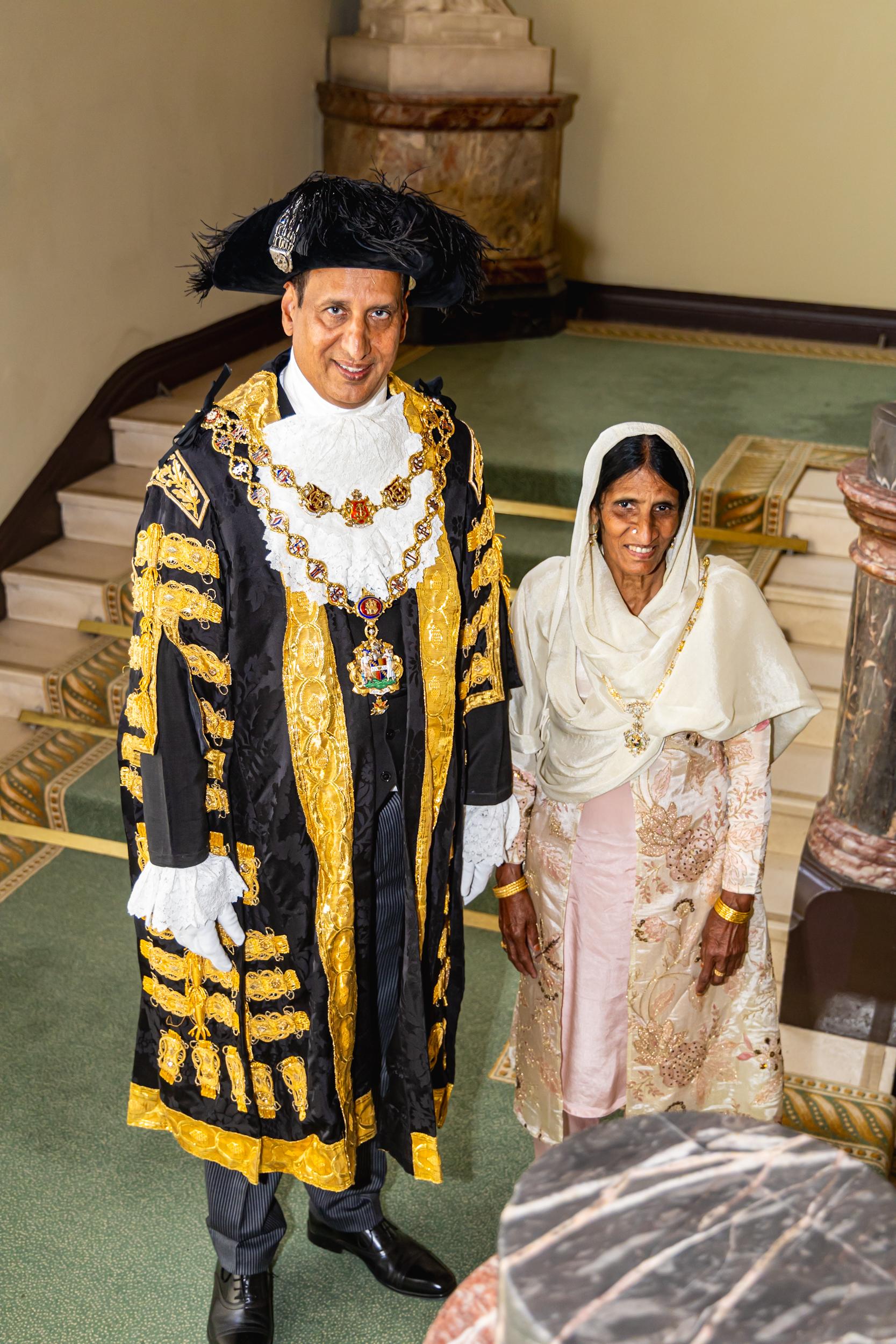 An image of the Lord Mayor taken in May 2025 at a charity dinner.
